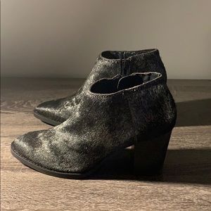 Real Cow Hair Fur Boots